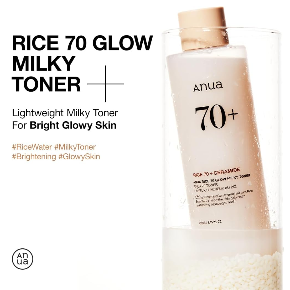 ANUA Rice 70 Glow Milky Toner 200ml