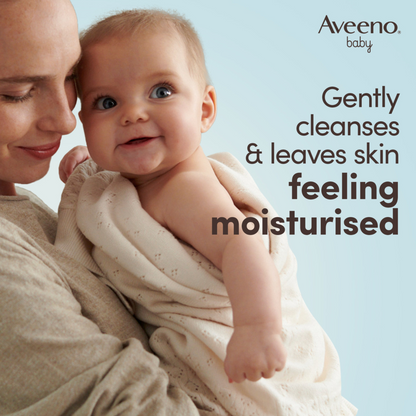 Aveeno baby daily care gentle bath &amp; wash for sensitive skin 400ml