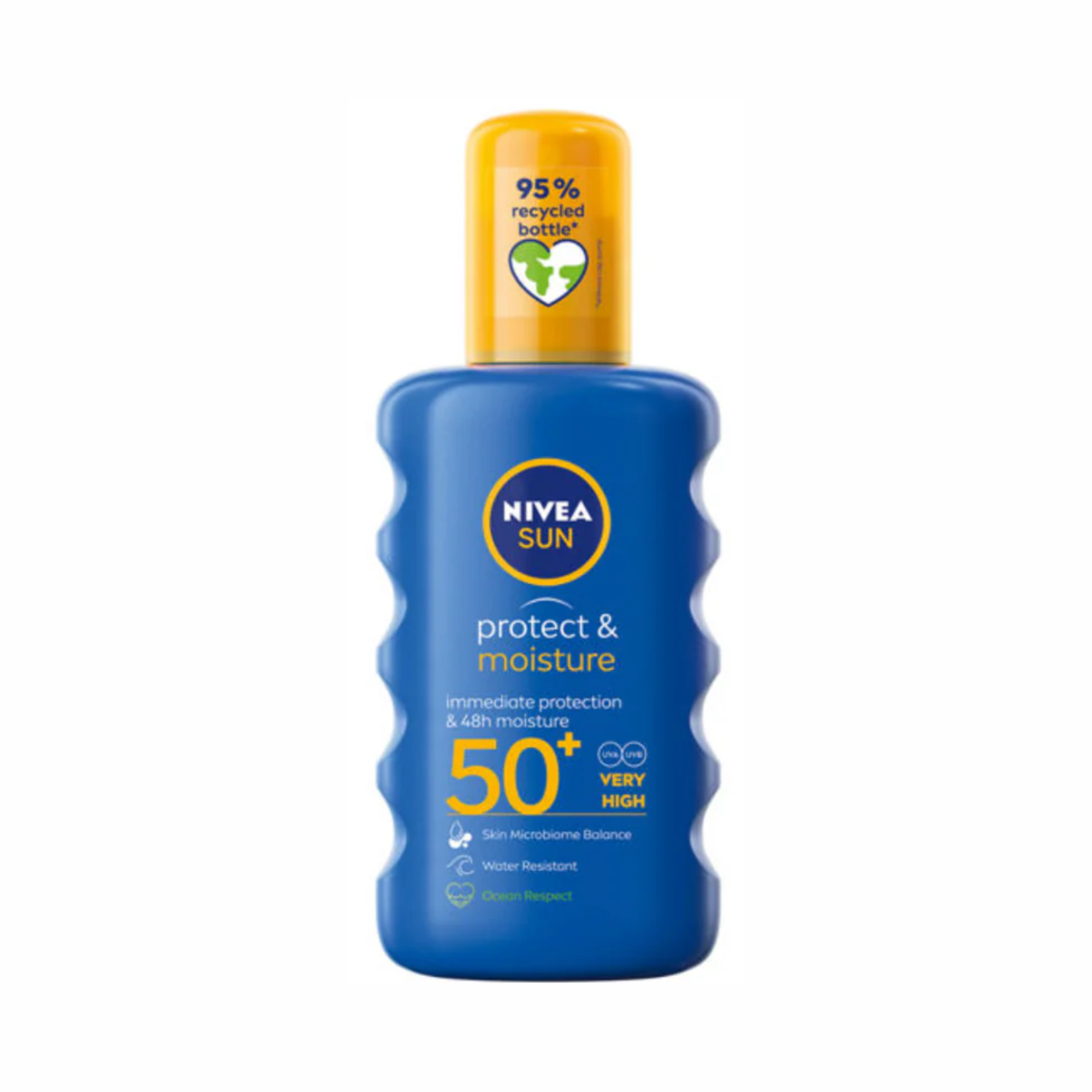 Nivea Kids Protect & Care Coloured Spray Suncream SPF50+ – 200ml
