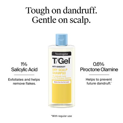 Neutrogena® T/Gel® Dry Scalp Anti-Dandruff Shampoo – 250ml
