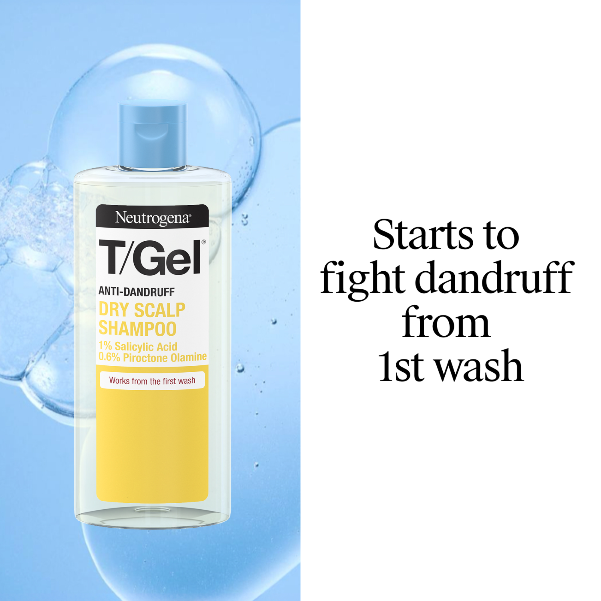 Neutrogena® T/Gel® Dry Scalp Anti-Dandruff Shampoo – 250ml