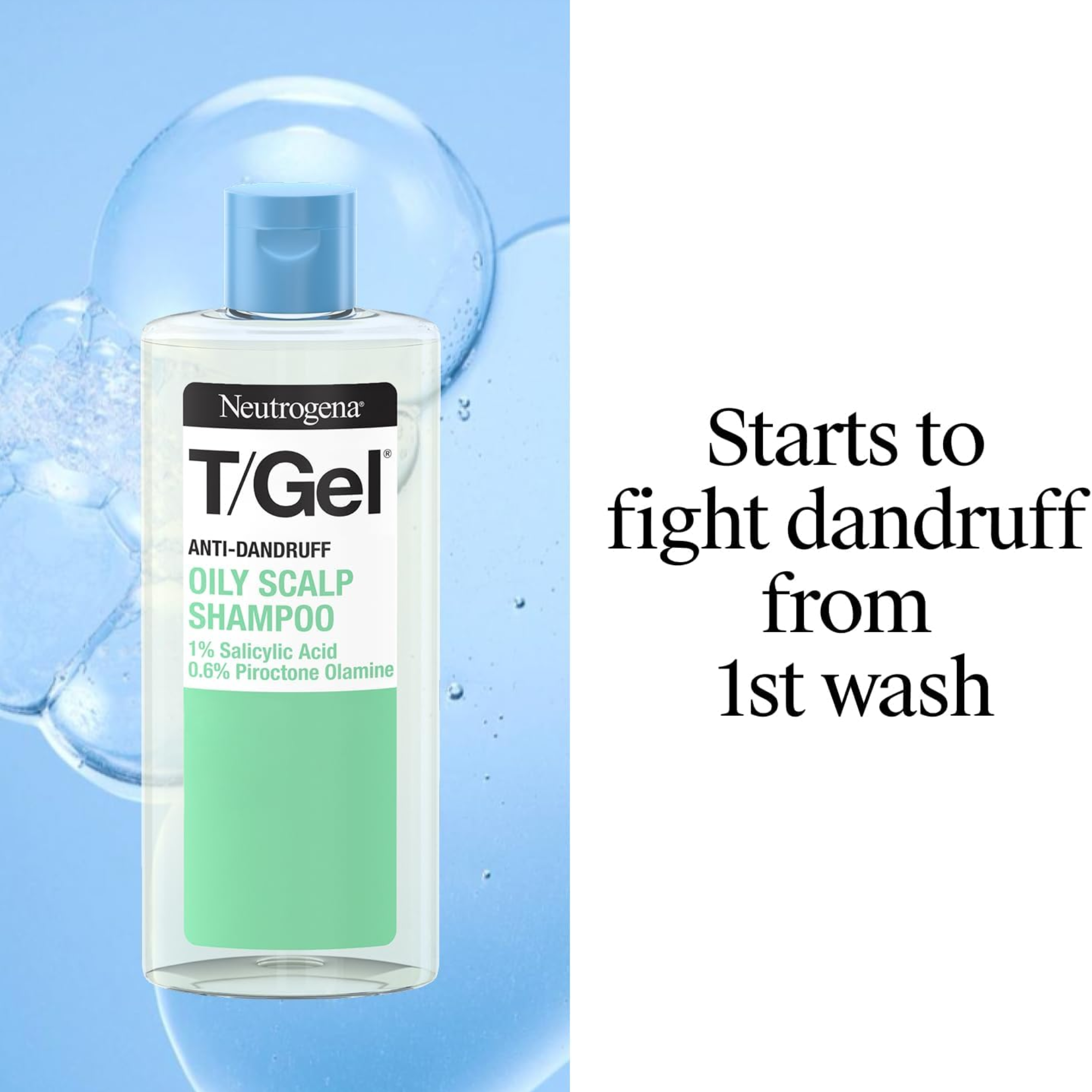 Neutrogena® T/Gel® Anti-Dandruff Shampoo for Oily Scalp &amp; Hair – 250ml