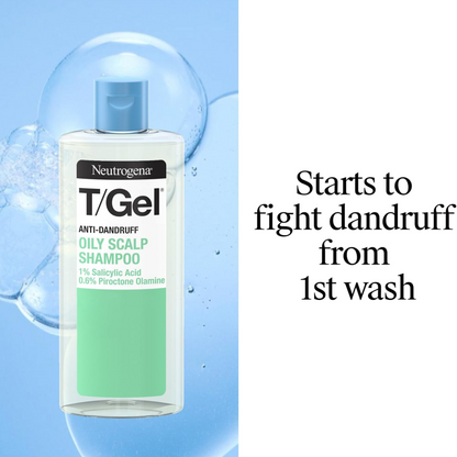 Neutrogena® T/Gel® Anti-Dandruff Shampoo for Oily Scalp &amp; Hair – 250ml