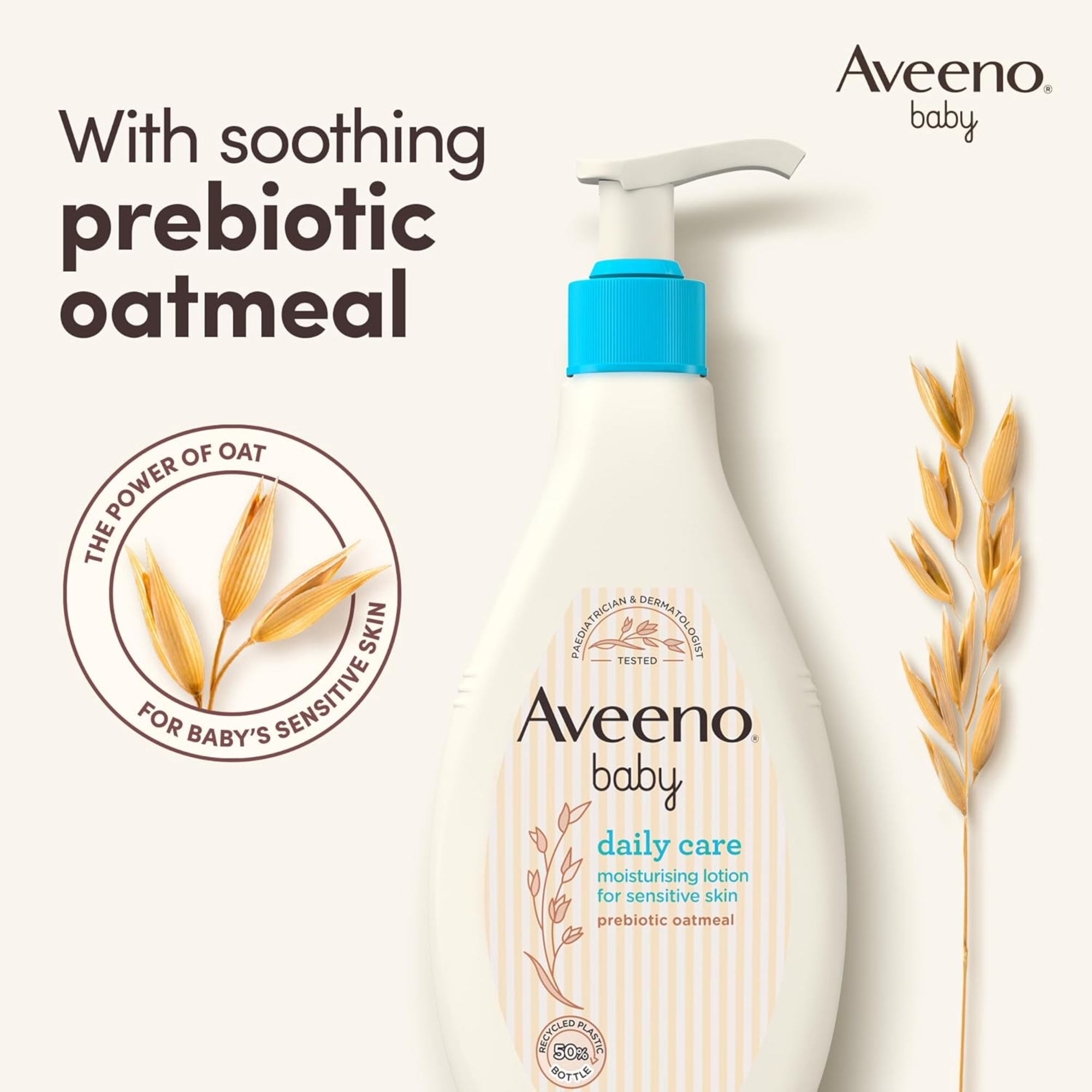 Aveeno baby daily care moisturizing lotion for sensitive skin 250ml