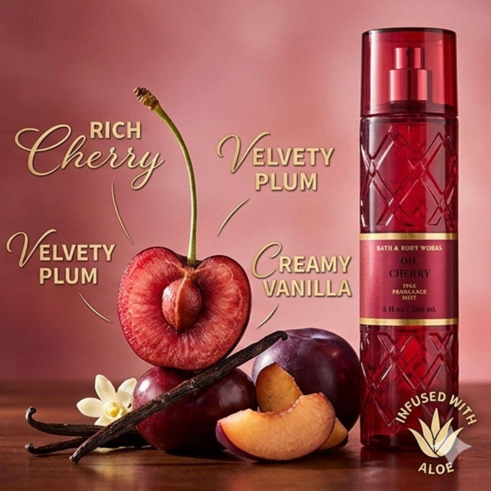 Bath & Body Works Fine Fragrance Mist – Oh, Cherry (236ml)
