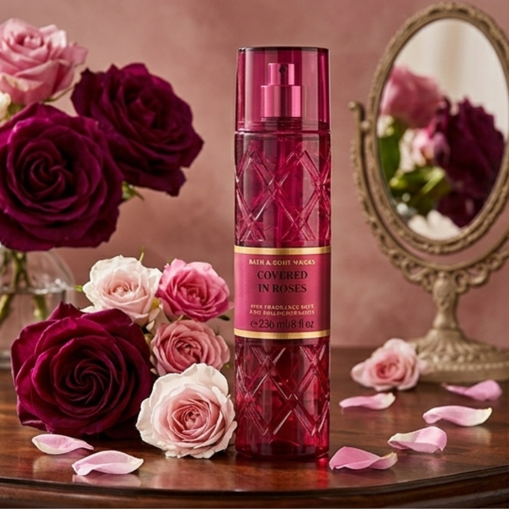 Bath & Body Works Fine Fragrance Mist – Covered in Roses (236ml)