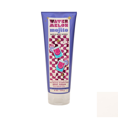 Bath & Body Works Ultimate Hydration Body Cream – Watermelon Mojito (226g)