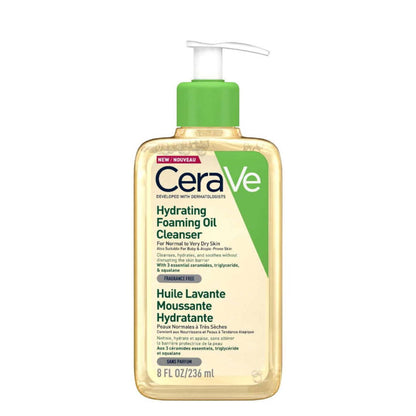 CeraVe Hydrating Foaming Oil Cleanser for Dry Skin 236ml