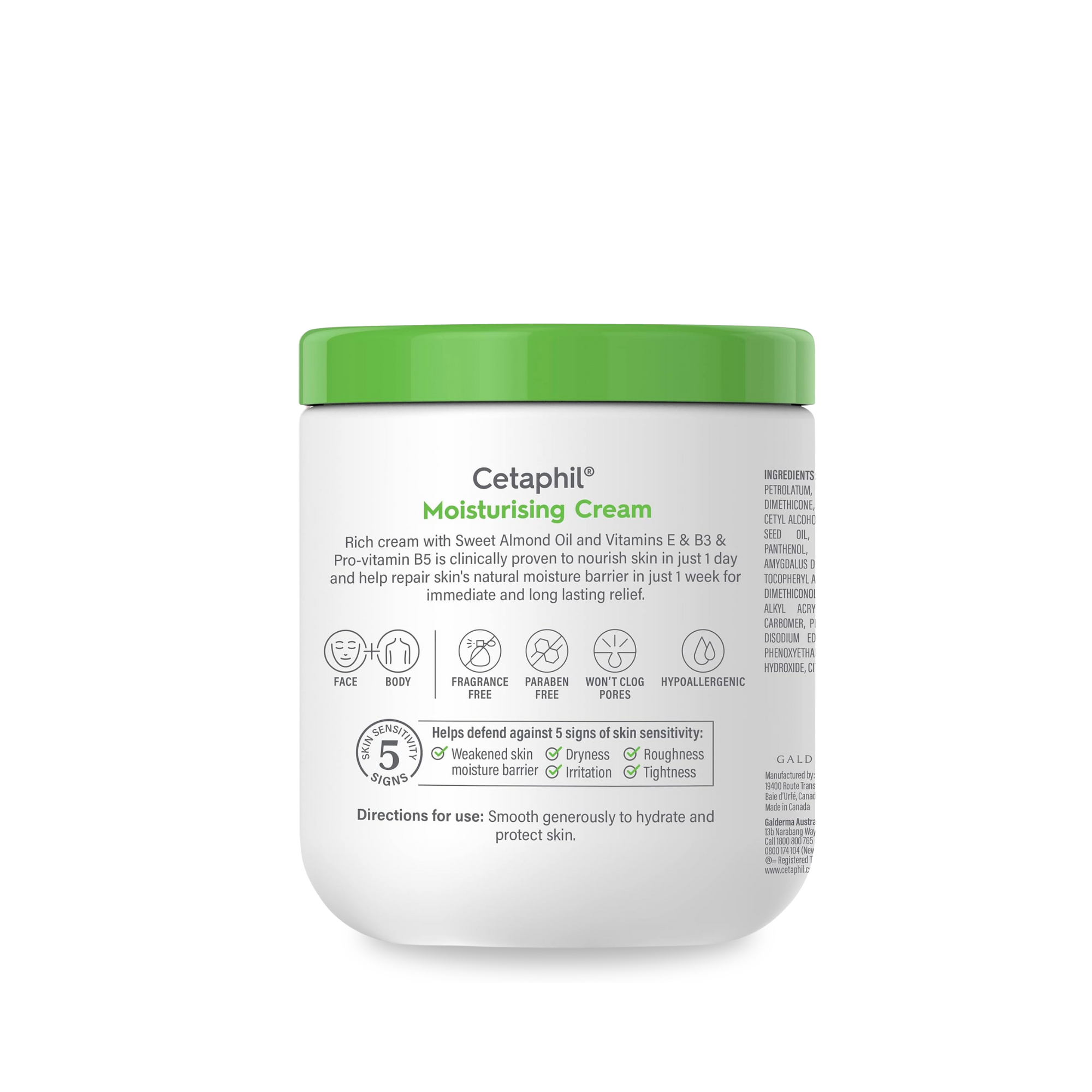 Cetaphil Moisturising Cream 550g