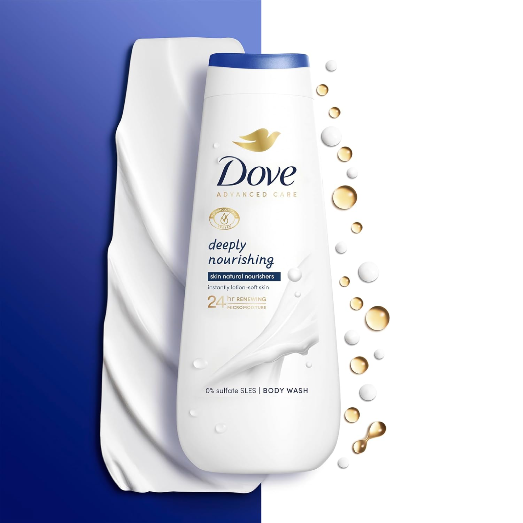 Dove Advanced Care Deeply Nourishing Body Wash – 400ml