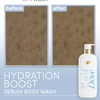 Dove Body Wash Hydration Boost 547ml