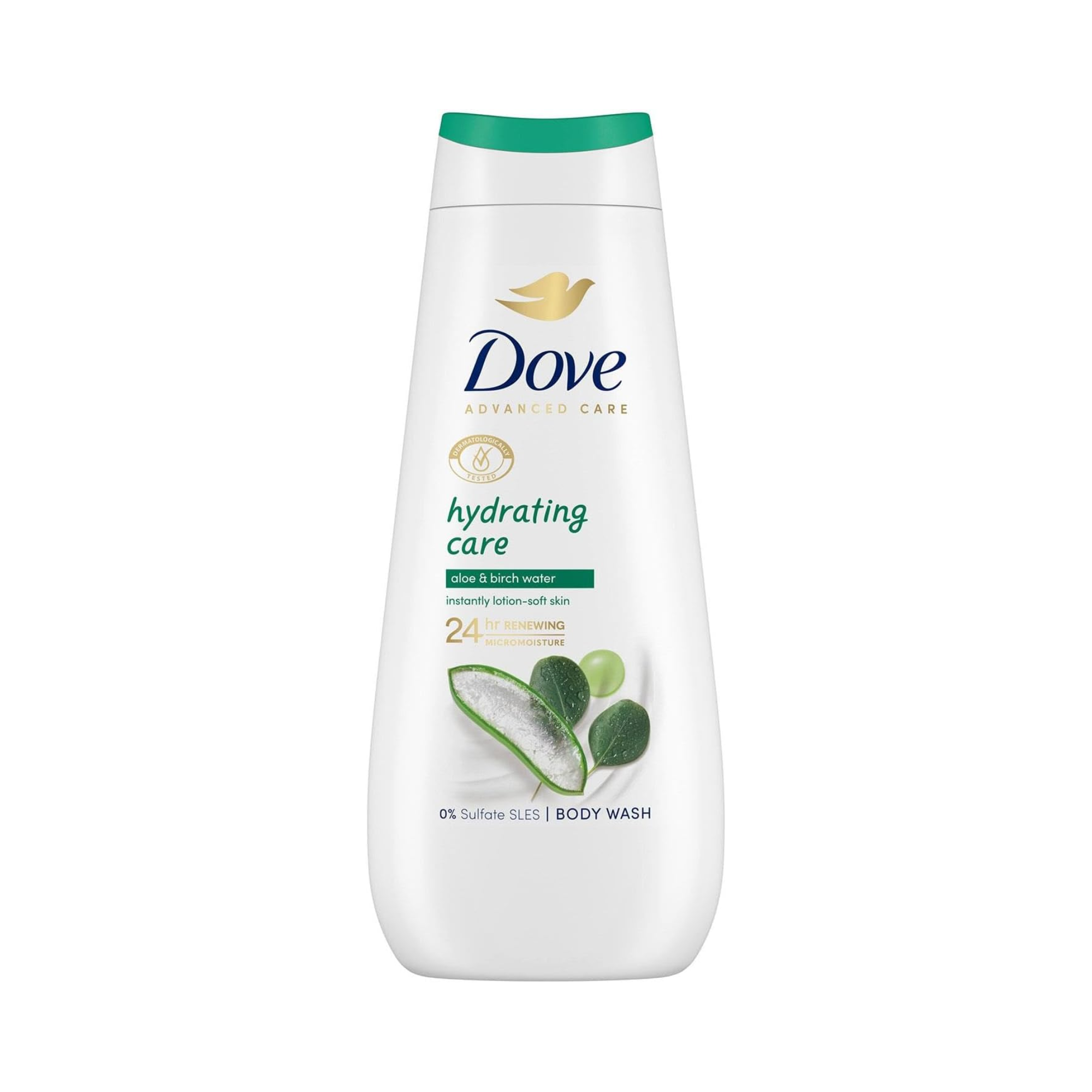 Dove Hydrating Advanced Care Body Wash – Aloe Vera & Birch Water (400ml)
