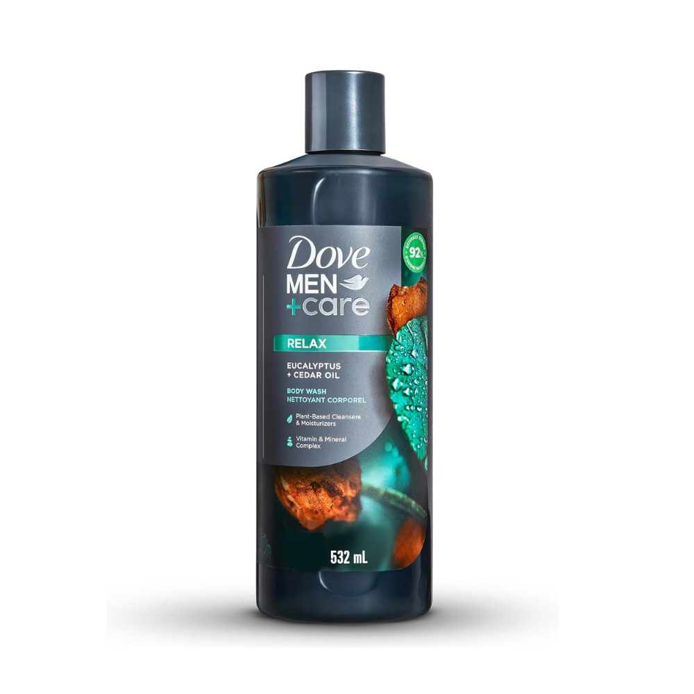 Dove Men+Care Plant-Powered Refreshing Body Wash 532ml