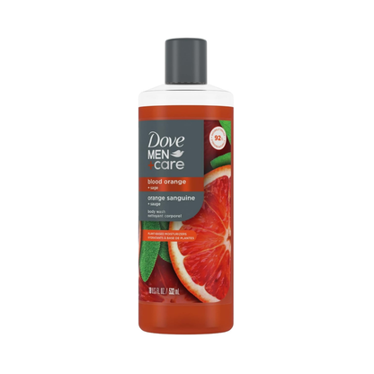 Dove Men+Care Plant-Powered Uplift Body Wash – Blood Orange (532ml)