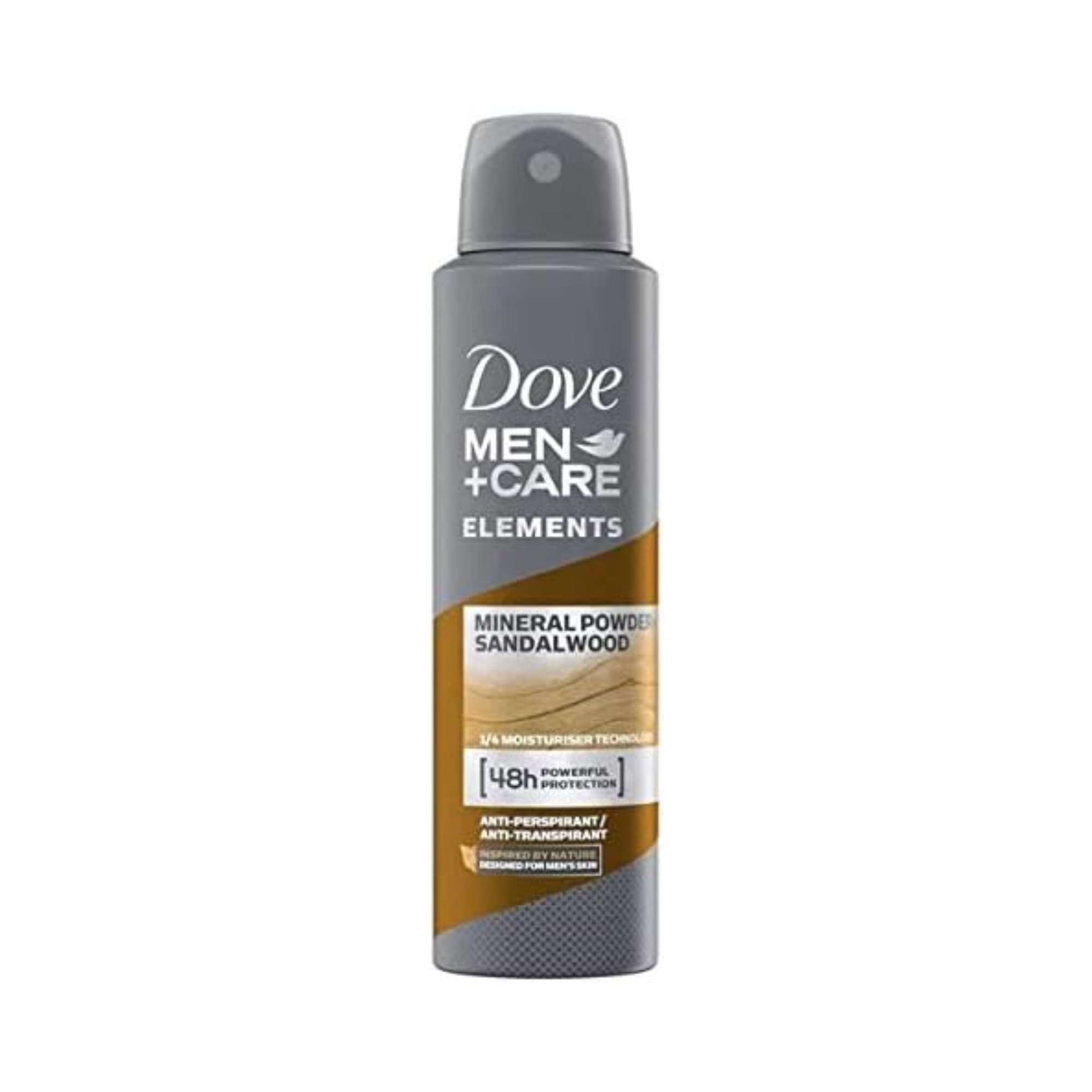 Dove Men+Care Talc Mineral & Sandalwood Deodorant Spray (250ml)