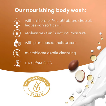 Dove Shea Butter & Warm Vanilla Body Wash (400ml)