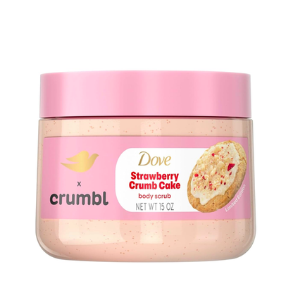 Dove Strawberry Crumb Cake Body Scrub 15oz