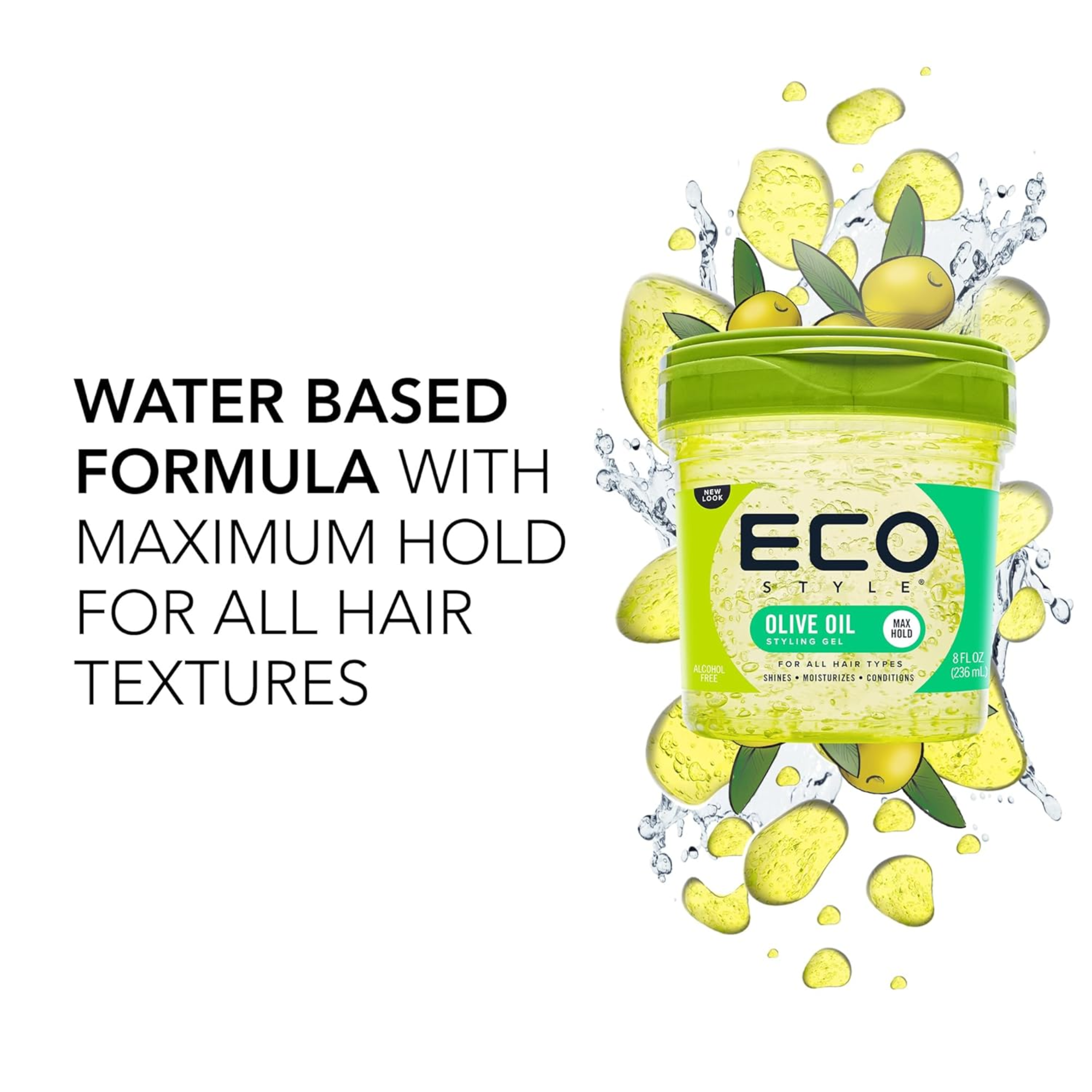 Eco Style Gel Olive Oil 236ml