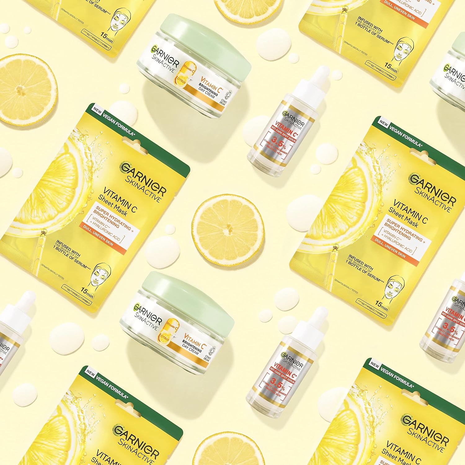 GARNIER SKINACTIVE VITAMIN C BRIGHTNING DAY CREAM  50ML