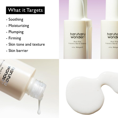 Haruharu Wonder Black Rice Probiotics Barrier Essence – 120ml