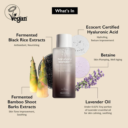 Haruharu Wonder Black Rice Toner (150ml)