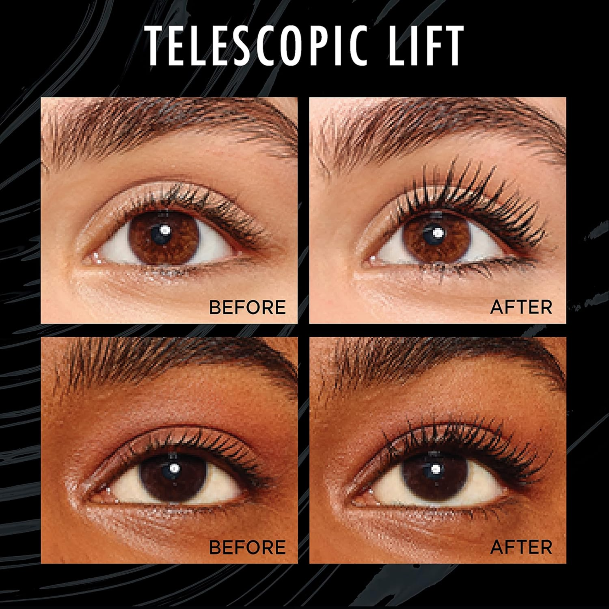 L'Oréal Instant Lift Washable Mascara - Black