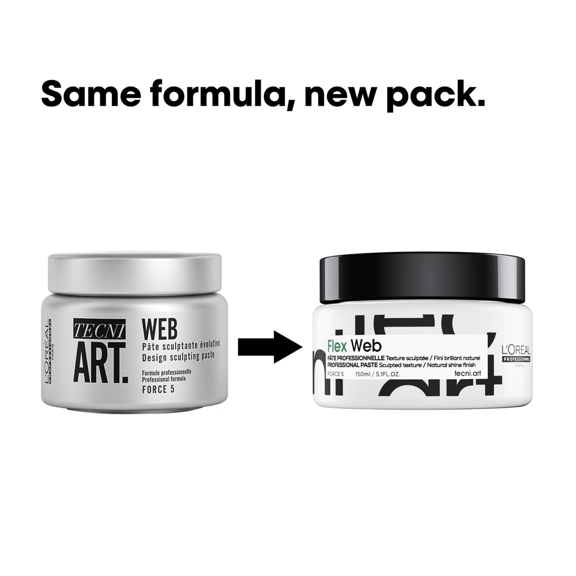 L'Oréal Professionnel Tecni.Art Flex Web Styling Paste 150ml (Unisex)
