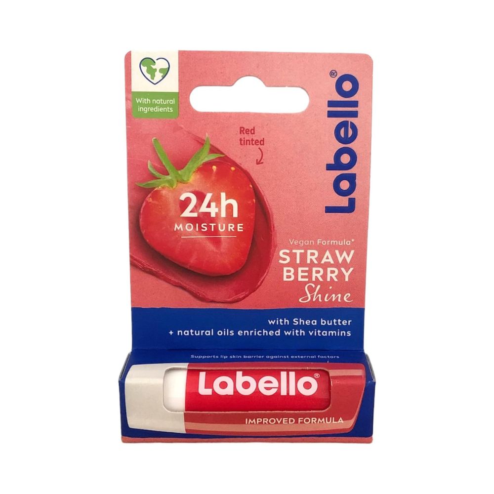 Labello Fruity Shine Strawberry Lip Balm