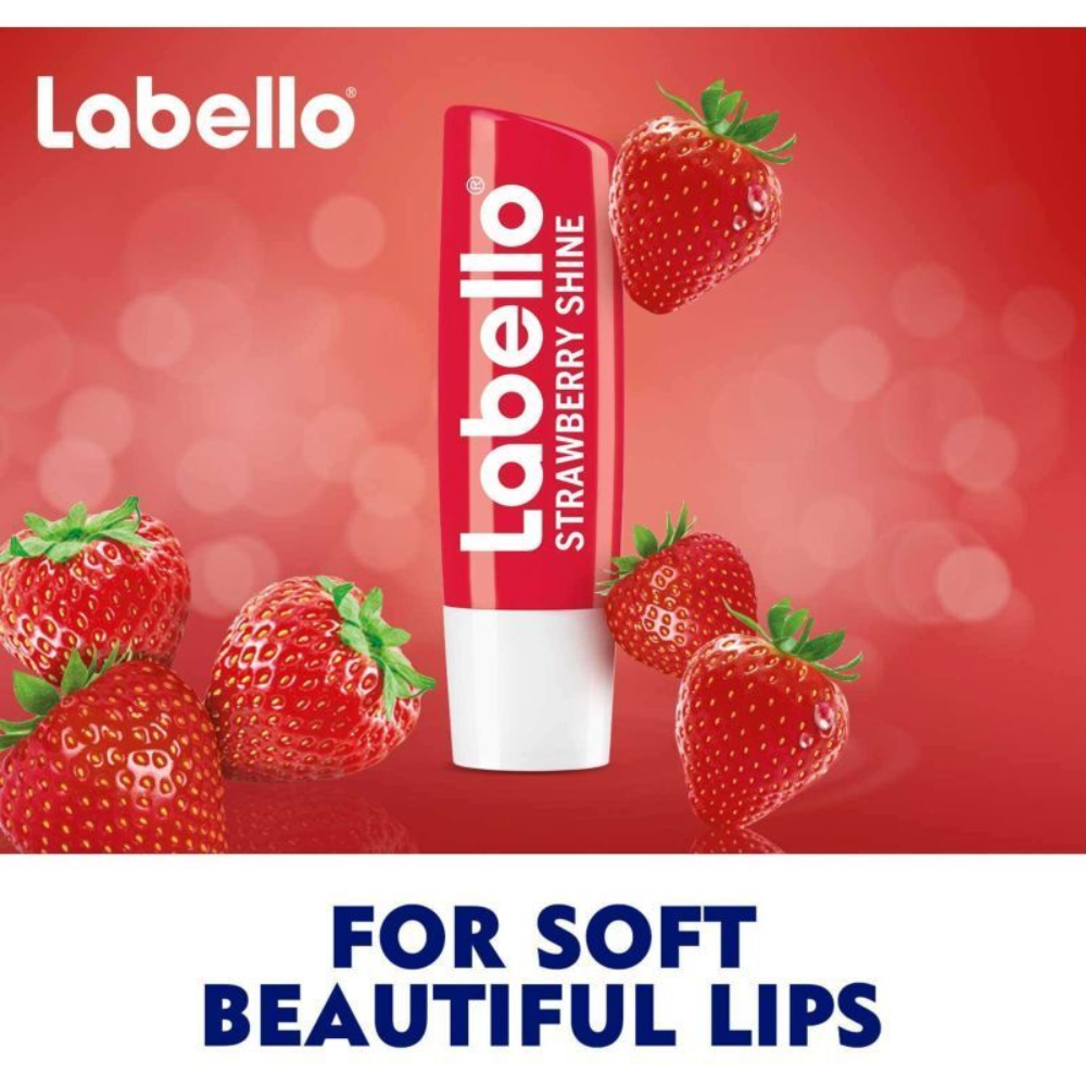 Labello Fruity Shine Strawberry Lip Balm