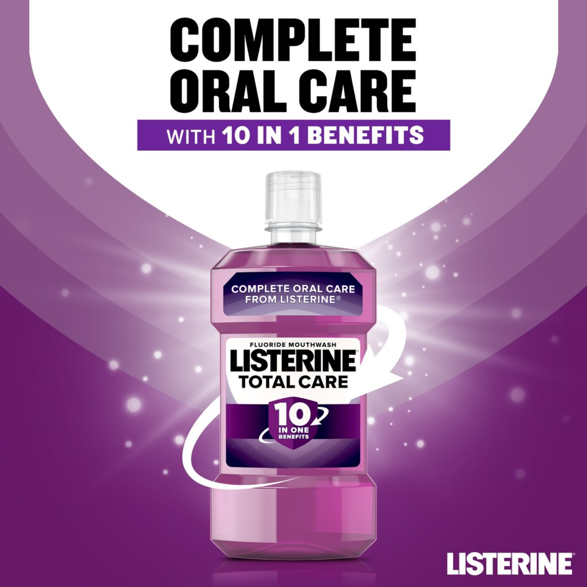Listerine Total Care 10-in-1 Mouthwash – 500ml