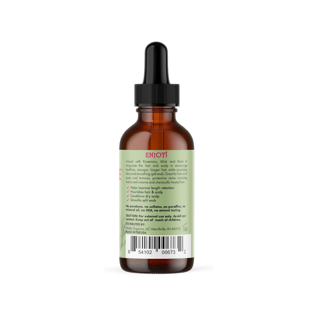 MIELLE ROSEMARY MINT SCALP AND HAIR STREGTHENING OIL 59ML