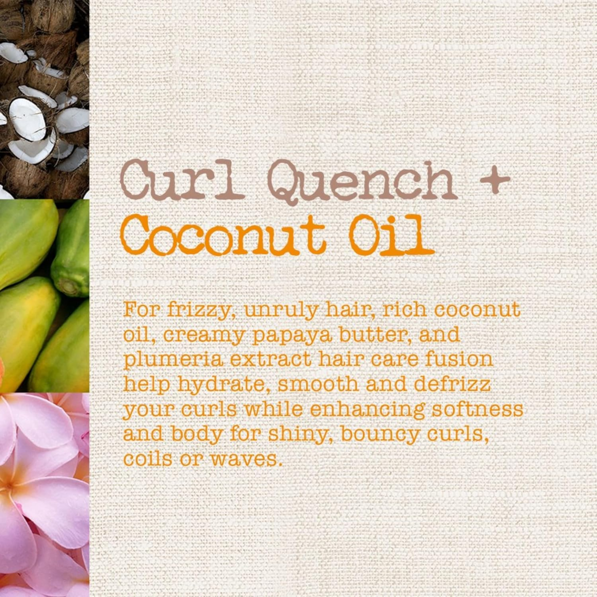 Maui Moisture Curl Quench + Coconut Oil Curl Smoothie – 340g
