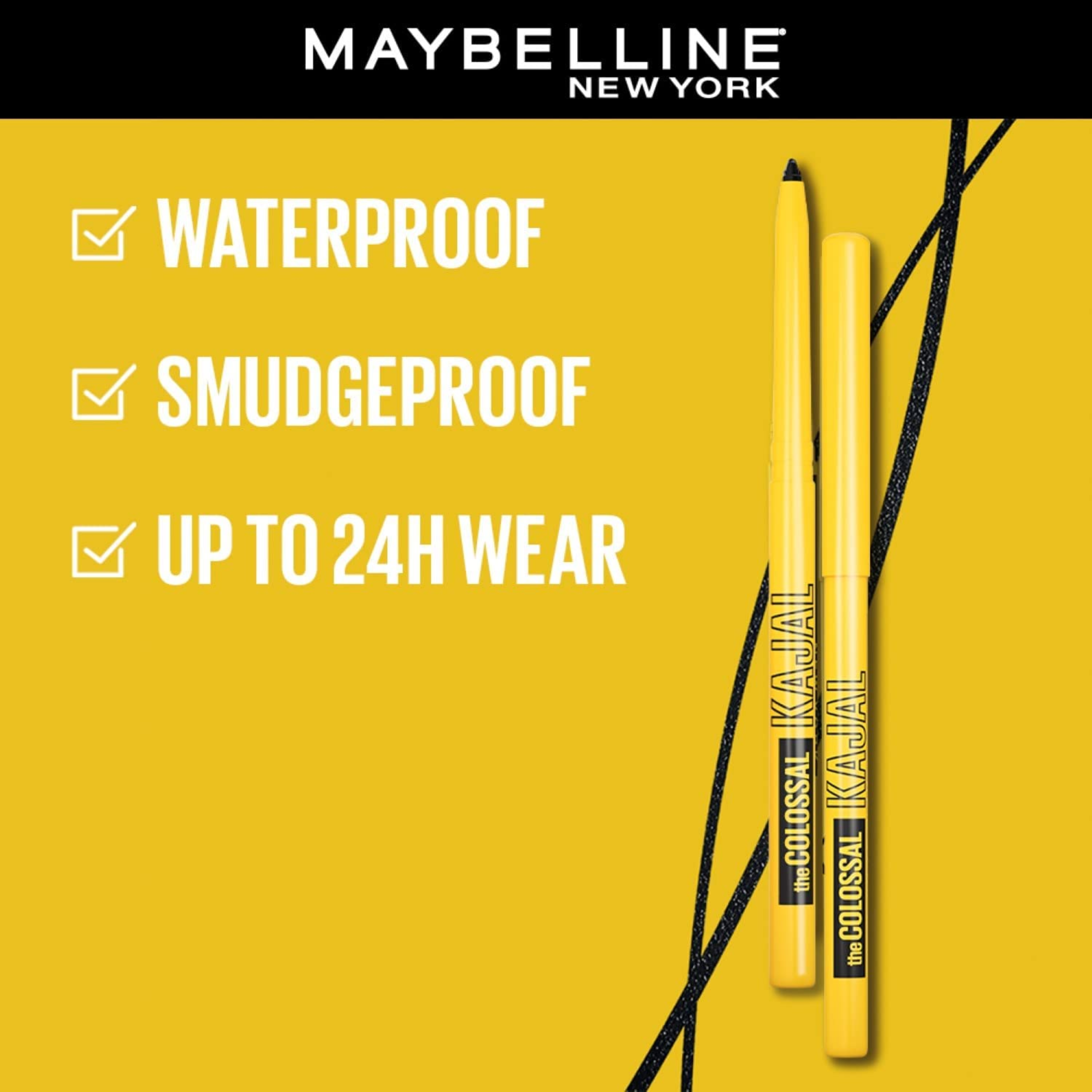 Maybelline Colossal Kajal Deep BlacK