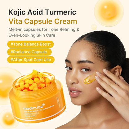 Medicube Capsule Cream with Kojic Acid & Turmeric