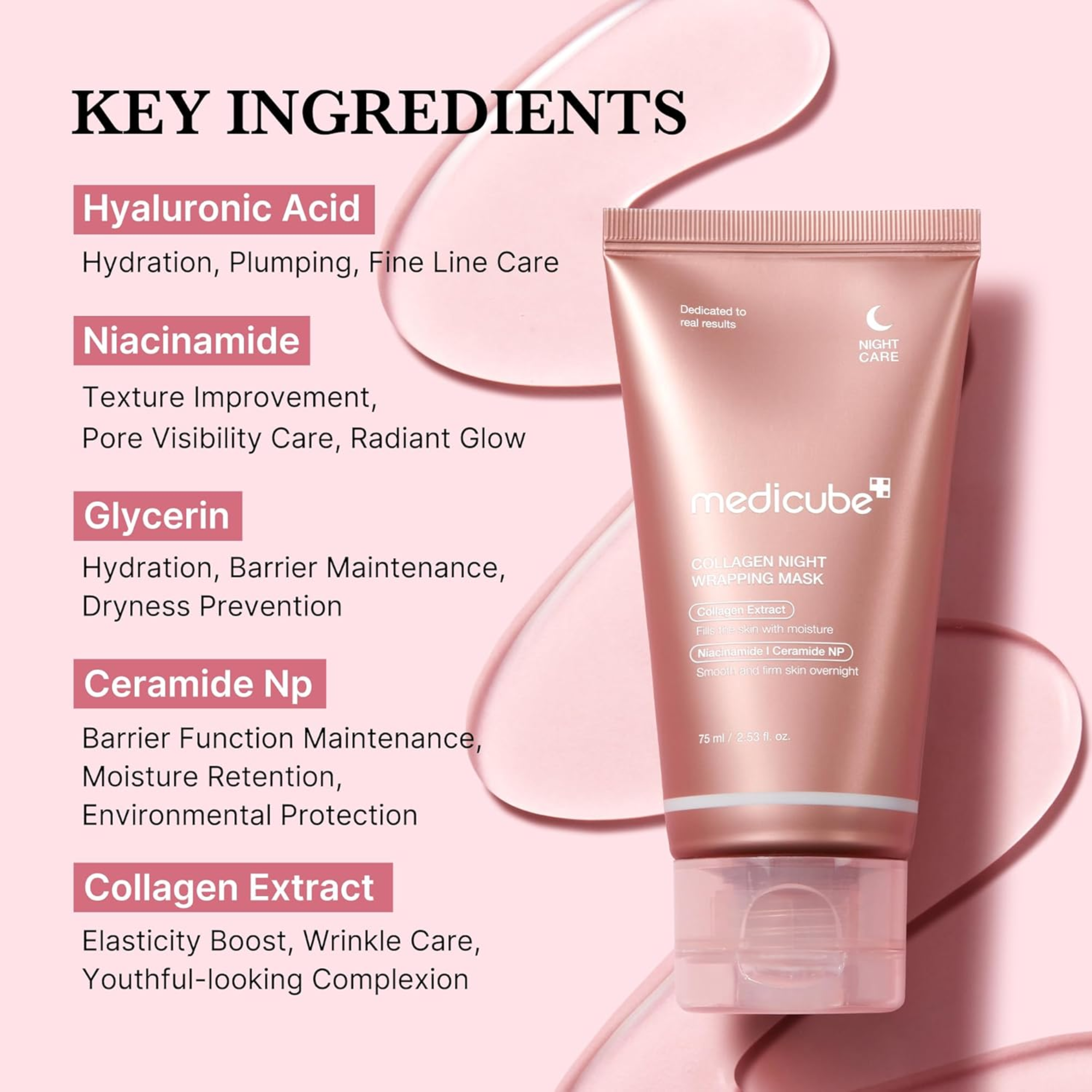 Medicube Collagen Night Wrapping Mask (75ML)