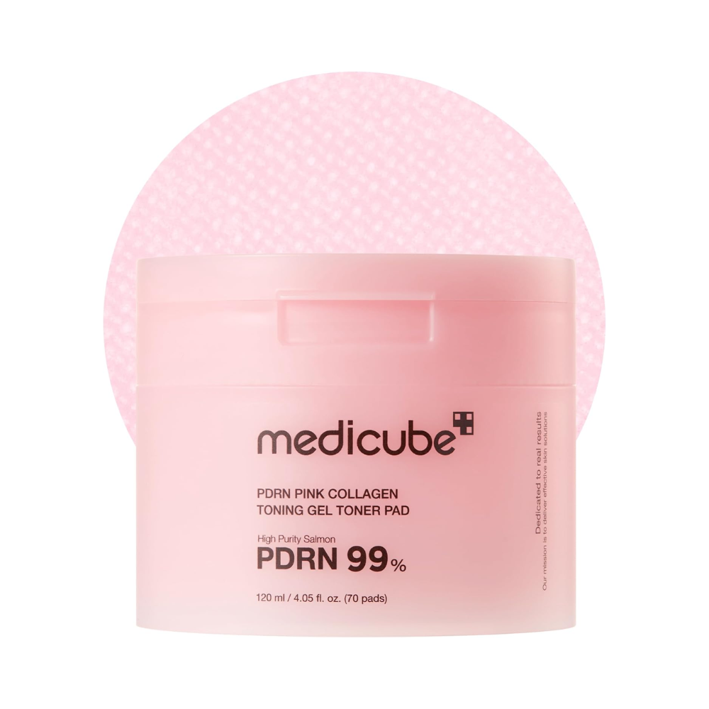Medicube PDRN Pink Collagen Jelly Pad (70 Toner Pads)