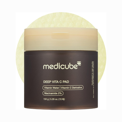 Medicube Deep Vita C Facial Toner Pad (70 Pads)