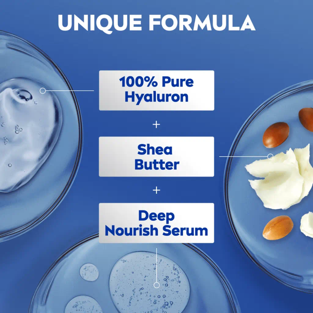 NIVEA Irresistibly Smooth Body Lotion for Dry Skin – 400ml