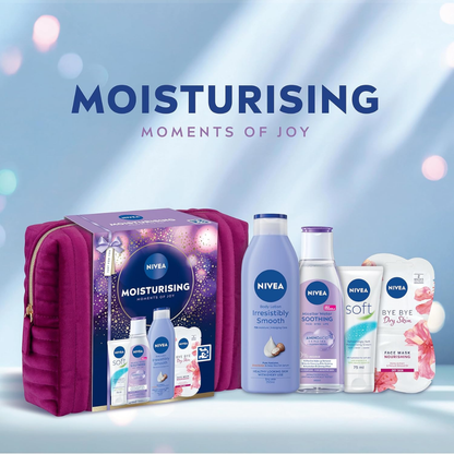 NIVEA Moisturising Moments Of Joy Gift Set (5 Products) – Women’s Gift Set