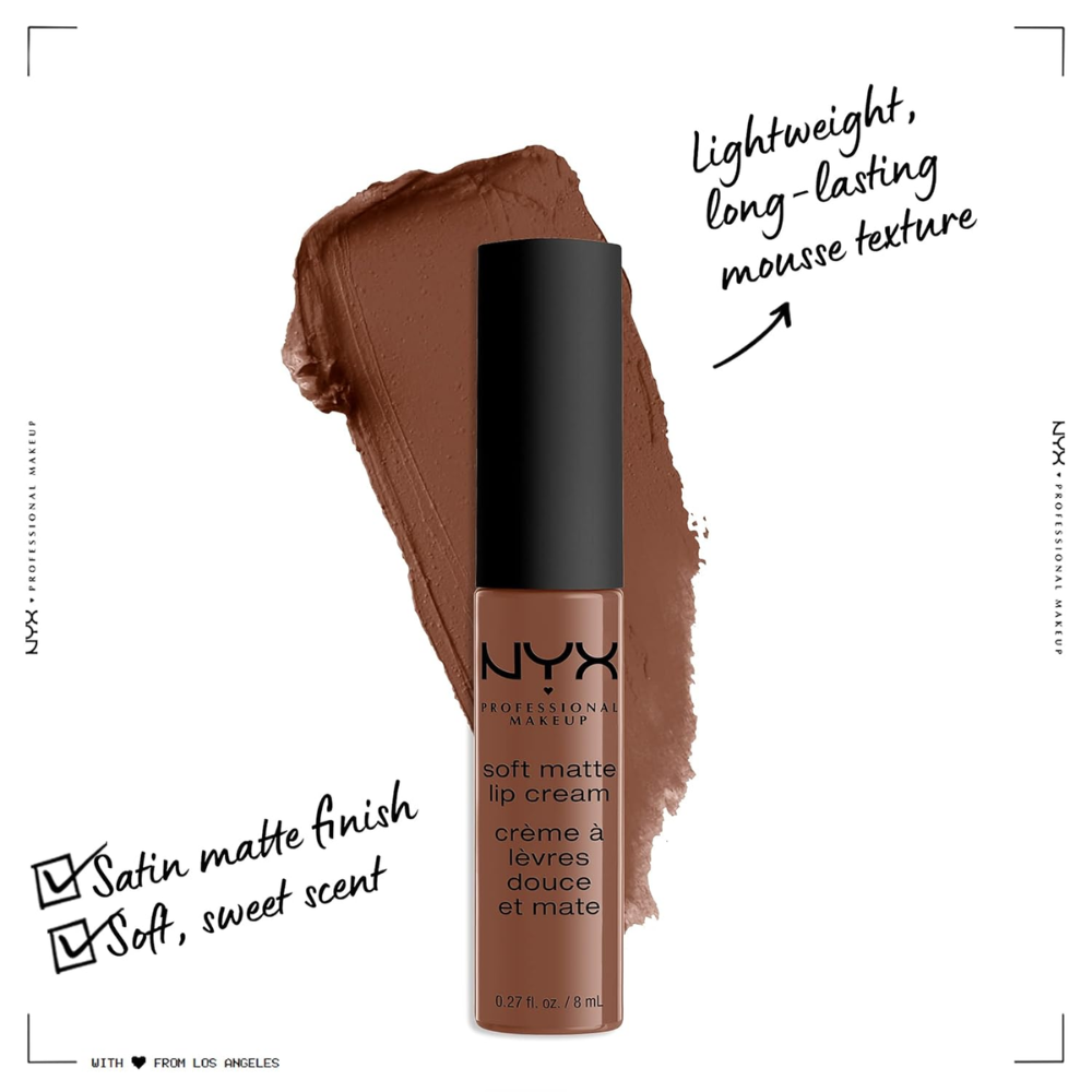 NYX PROFESSIONAL MAKEUP Soft Matte Lip Cream – Berlin