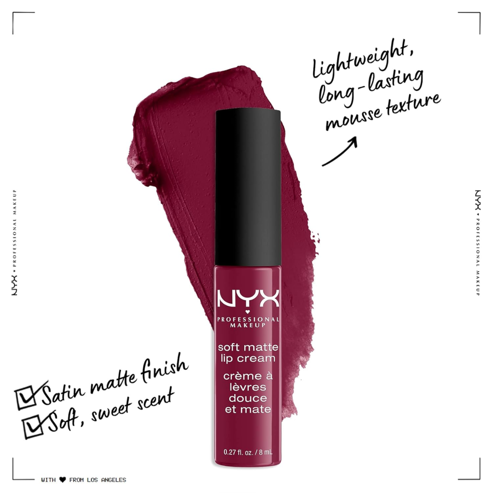 NYX PROFESSIONAL MAKEUP Soft Matte Lip Cream – Copenhagen