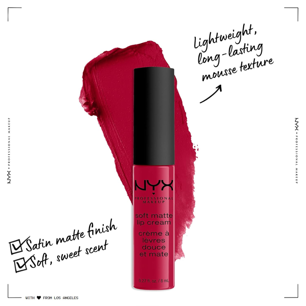 NYX PROFESSIONAL MAKEUP Soft Matte Lip Cream – Monte Carlo