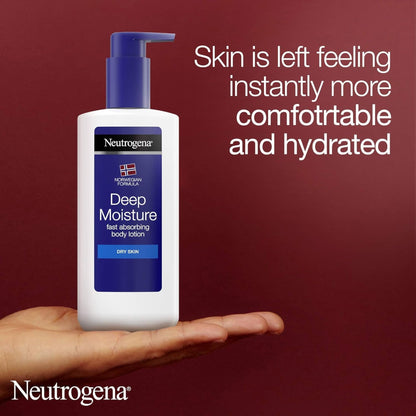 Neutrogena deep moisture body lotion 400ml