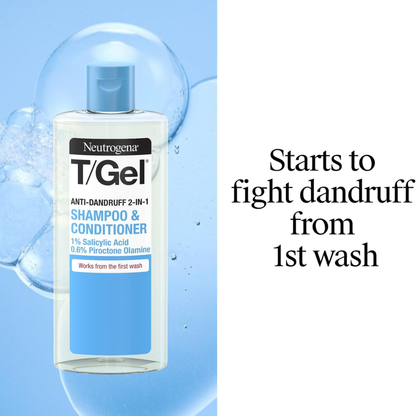 Neutrogena T/Gel 2-in-1 Anti-Dandruff Shampoo & Conditioner – 250ml