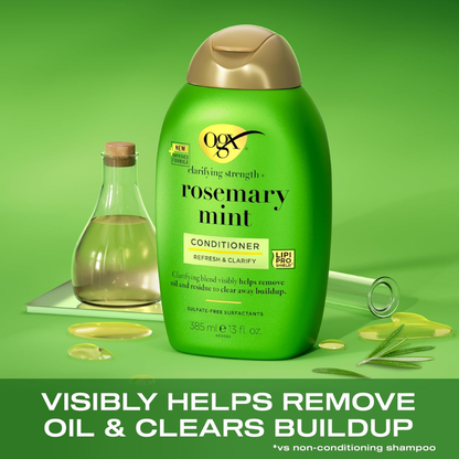OGX Extra Strength Refreshing Scalp + Rosemary Mint Conditioner – 385ml