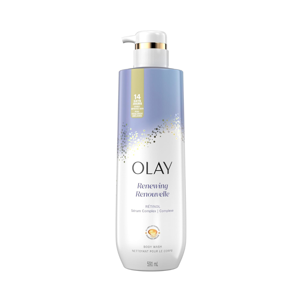 Olay Renewing Body Wash with Retinol Serum Complex (591ml)