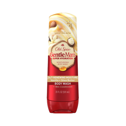 Old Spice GentleMan’s Super Hydration Body Wash – Vanilla + Shea Butter 591ml