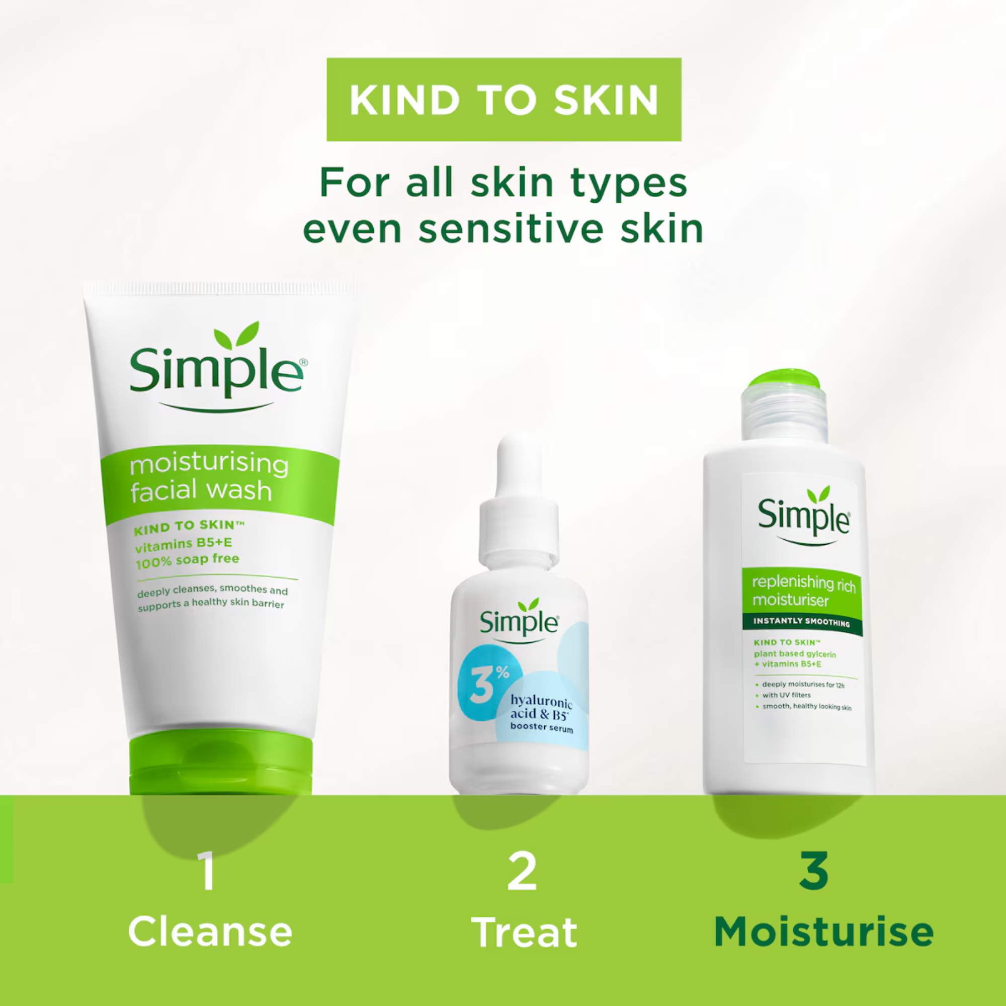 SIMPLE REPLENISHING RICH MOISTURISER 125ML