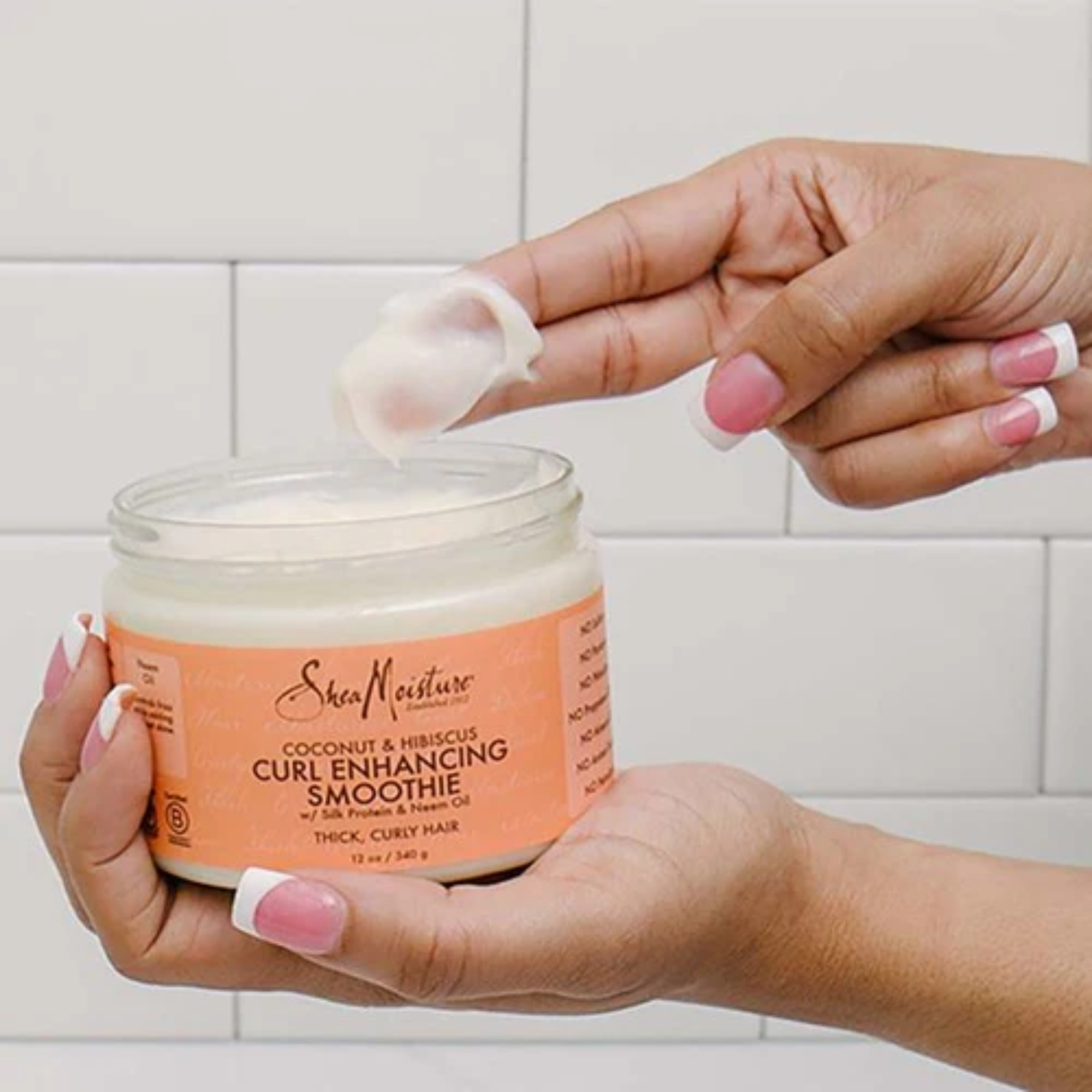 SheaMoisture Coconut & Hibiscus Curl Enhancing Smoothie – 340g