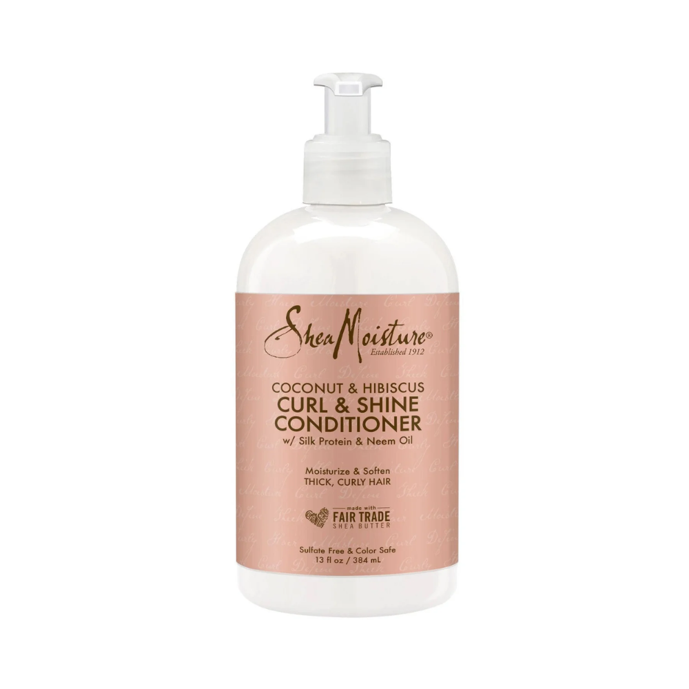 SheaMoisture Coconut & Hibiscus Curl & Shine Conditioner – 384ml